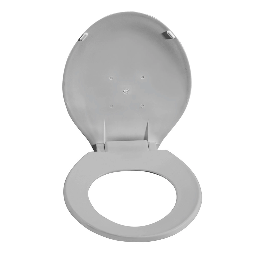Round Toilet Seat with Lid (14 ½" Seat Depth)