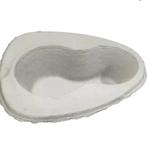 Single-use disposable pulp bedpans and liner